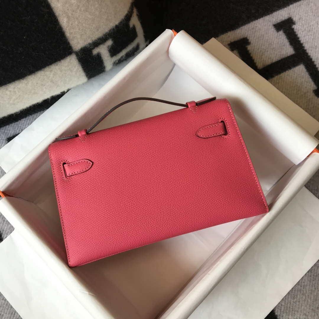 Hermes Mini Kelly Pouchette H230225 Epsom Leather Elipstick powder