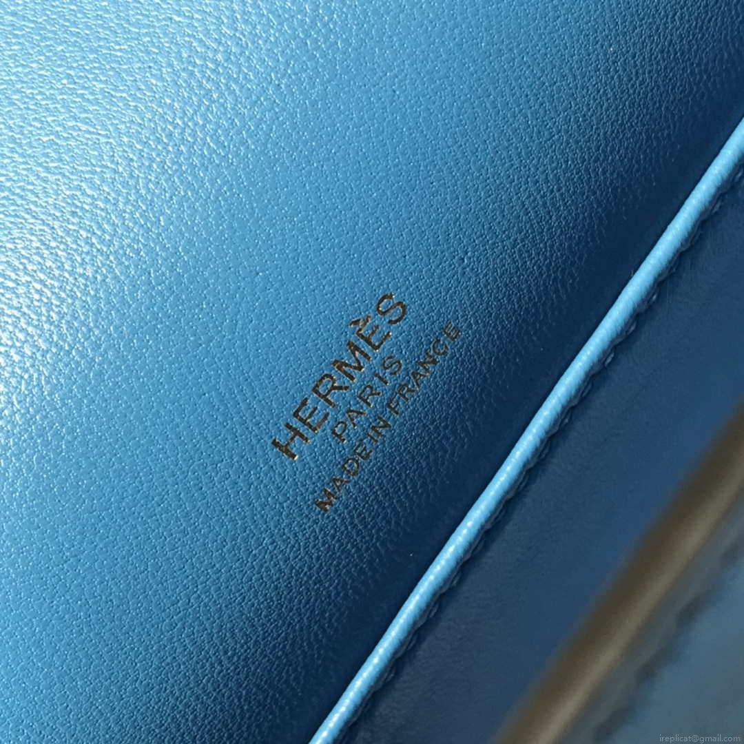 Hermes Kelly Pouchette Swift Leather clutch bag Gold H230267
