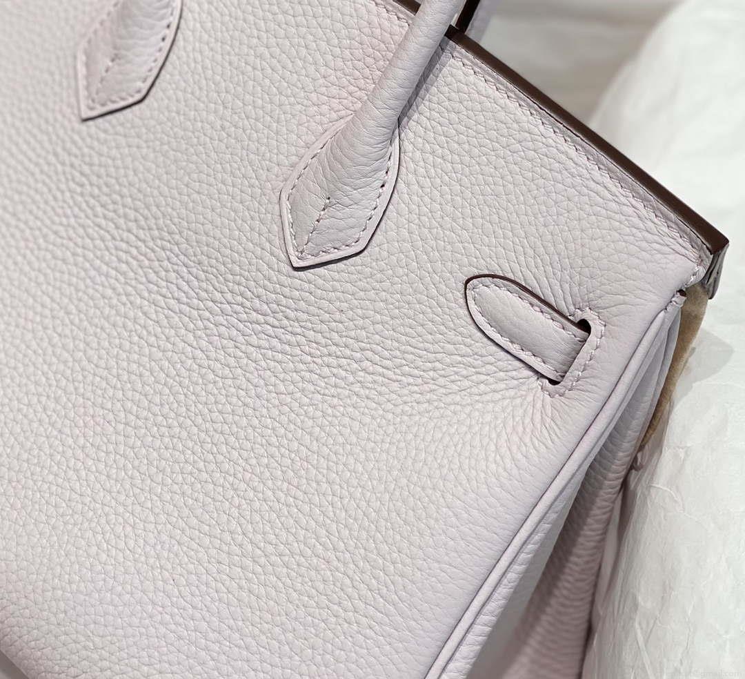 Hermes Birkin Designer Tote Bag Togo Leather 28568 Fantasy purple