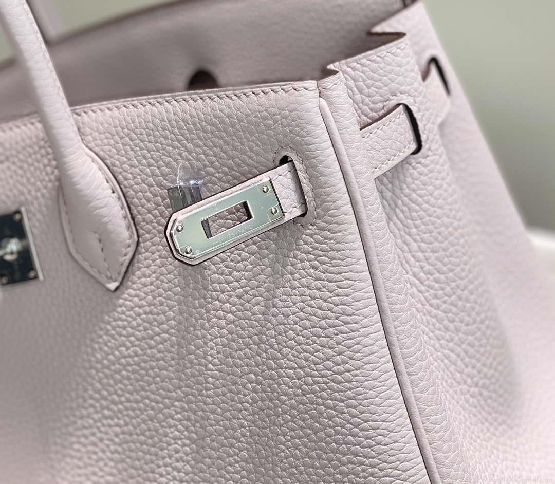 Hermes Birkin Designer Tote Bag Togo Leather 28568 Fantasy purple