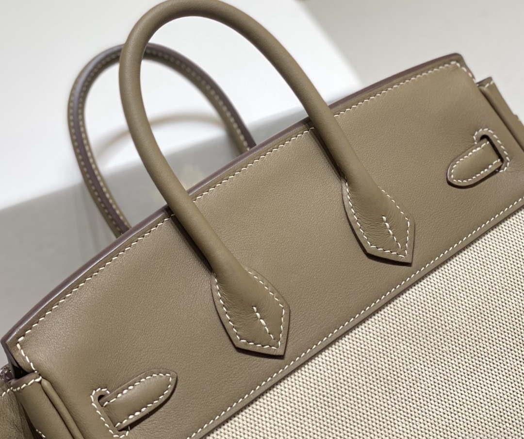Hermes Birkin Tote Bag Swift leather with canvas 285900