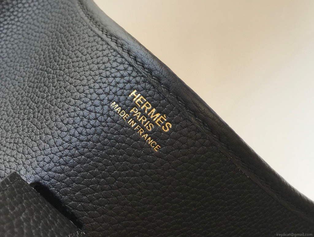 Hermes Evelyne III 29 bag Designer Hermes Shoulder Bag Black