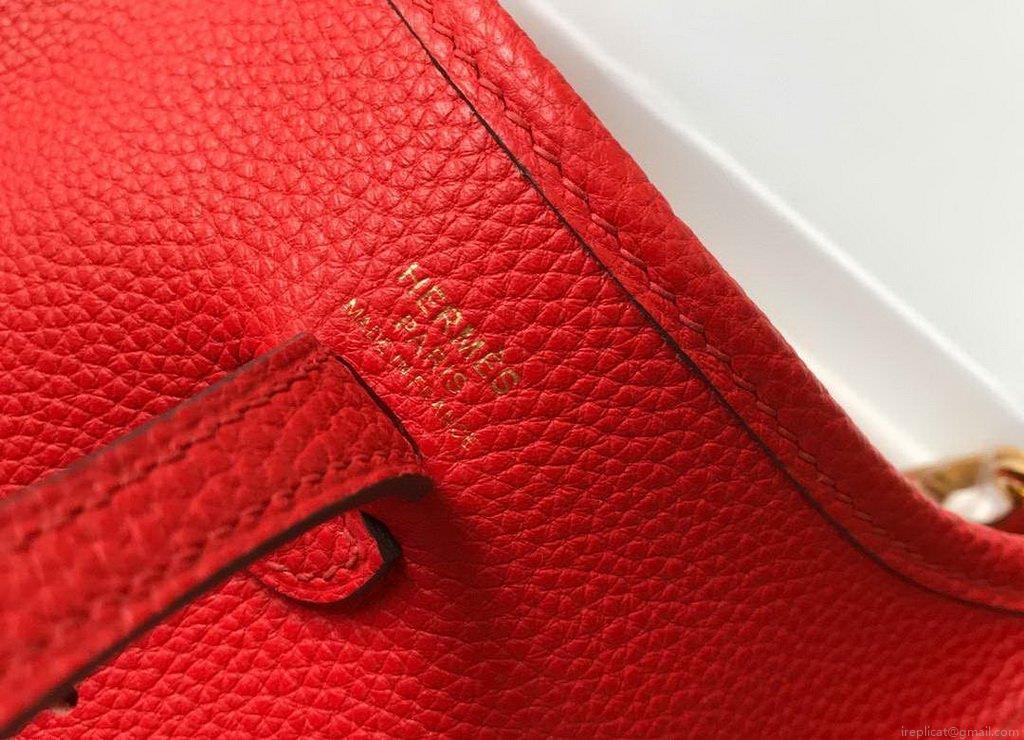 Hermes Evelyne Bag Designer Hermes Mini Crossbody Bag 20385 Gold Buckle Dark Red