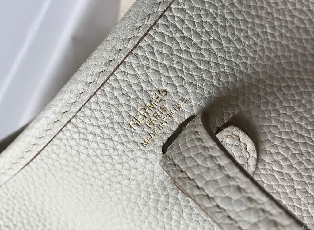 Hermes Evelyne Bag Designer Hermes Mini Crossbody Bag 20396 Gold Buckle Beige