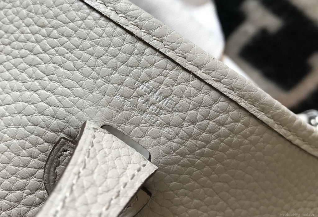 Hermes Evelyne Bag Hermes Mini Crossbody Bag 20402 Silver Buckle Light Gray