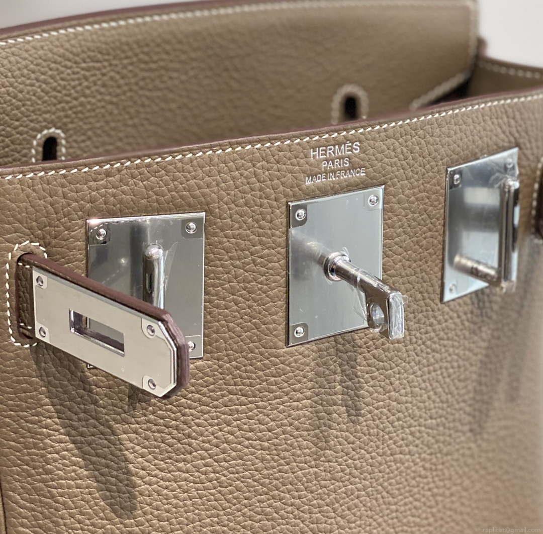 Hermes H083591CK89 Hac a Dos GM backpack Elephant gray