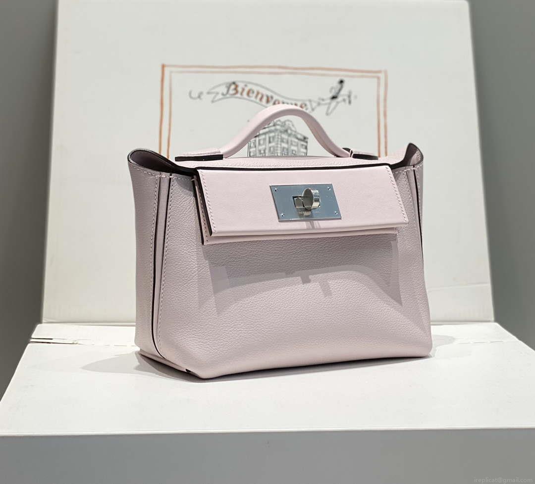 Hermes Mini 2424 Leather 21cm H230263 fantasy Purple