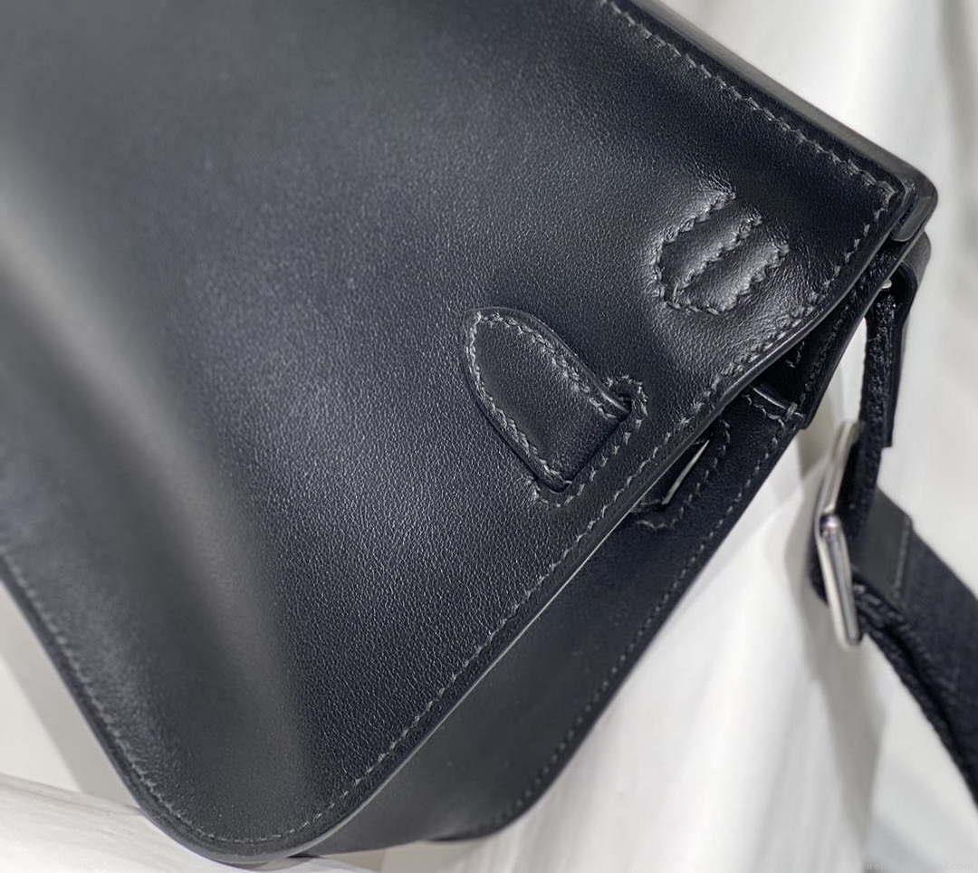 Hermes 316413 Jyspiere Leather Hermes bags Black H900915