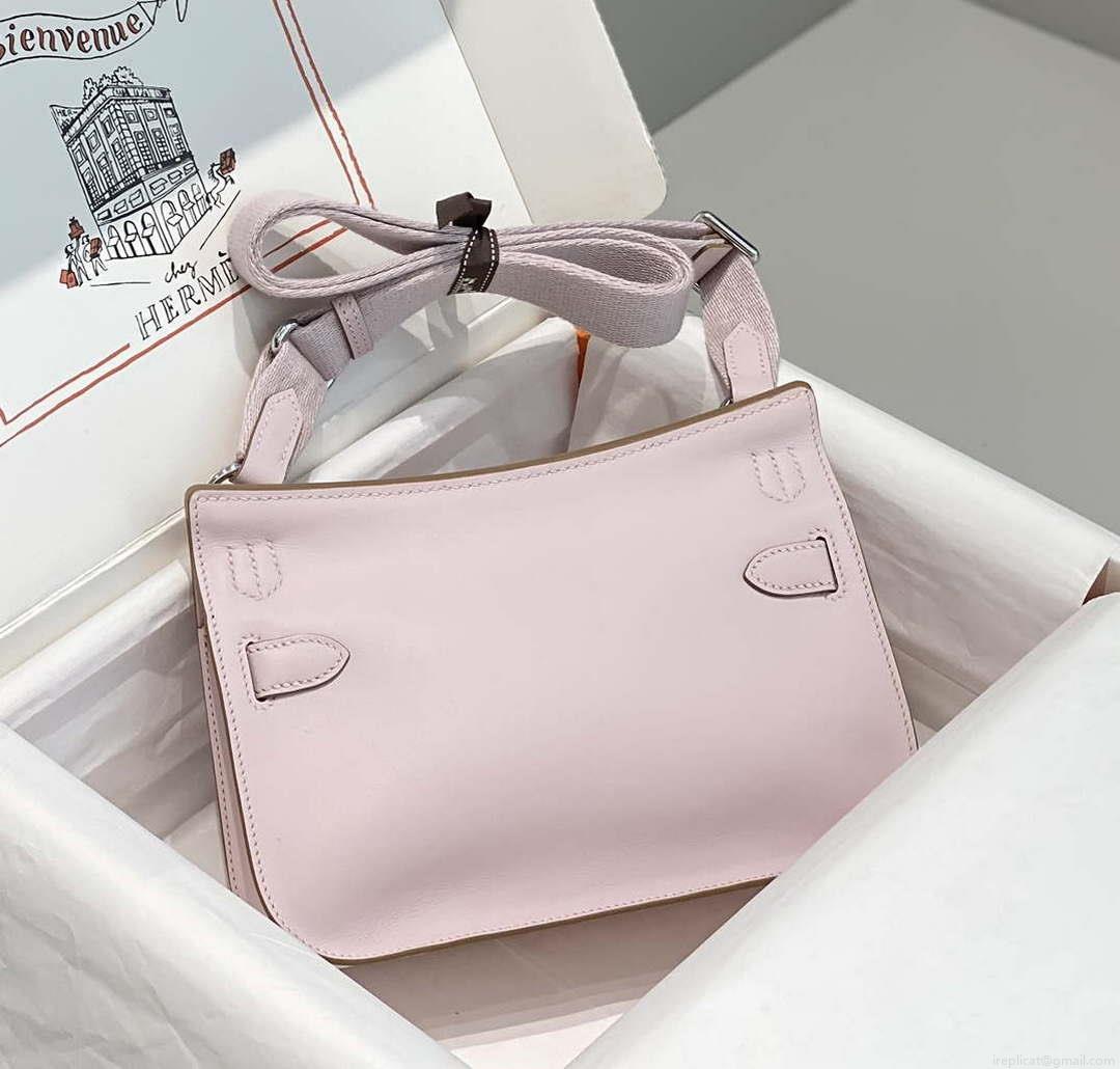 Hermes 316413 Jyspiere Leather Hermes bags Pink H900916