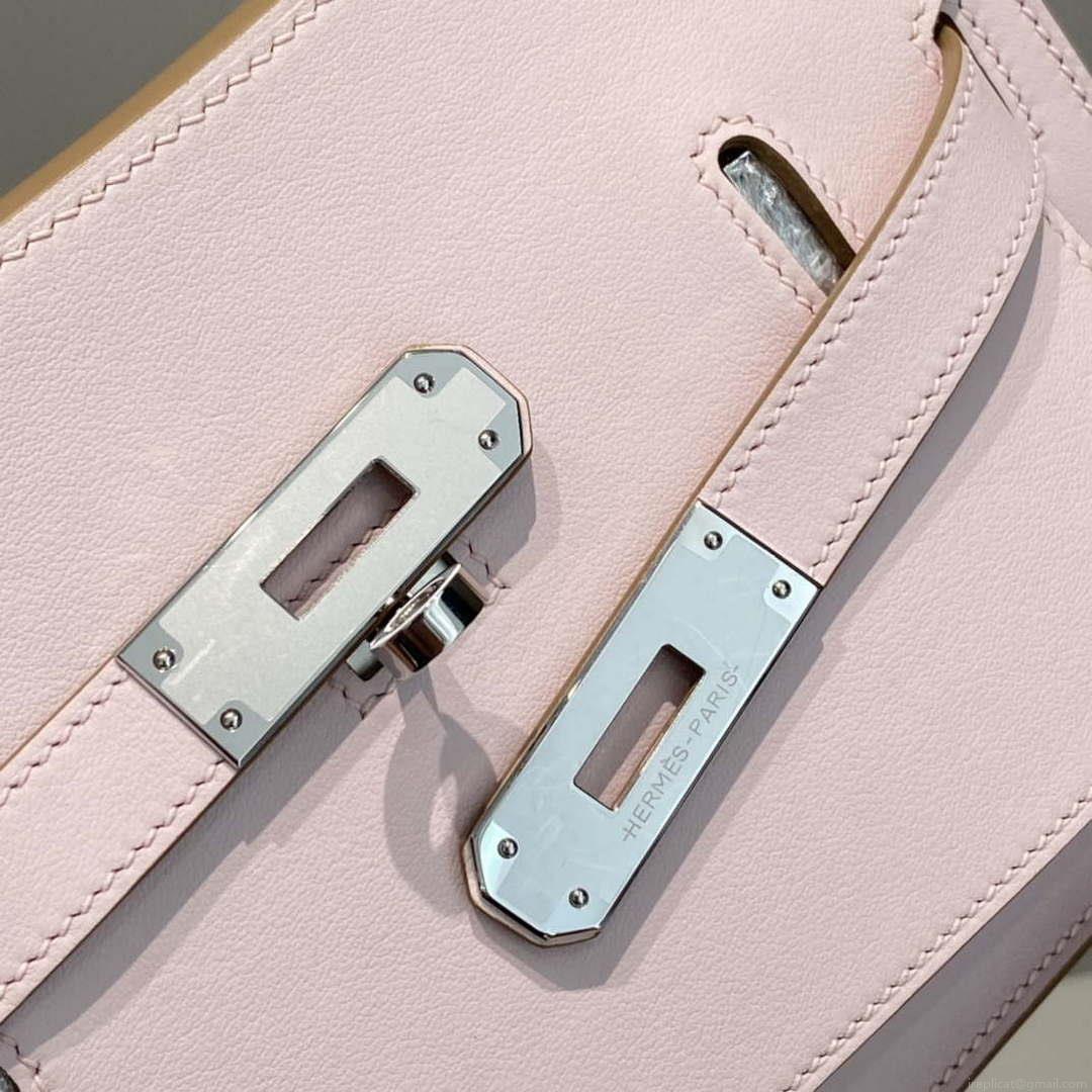 Hermes 316413 Jyspiere Leather Hermes bags Pink H900916