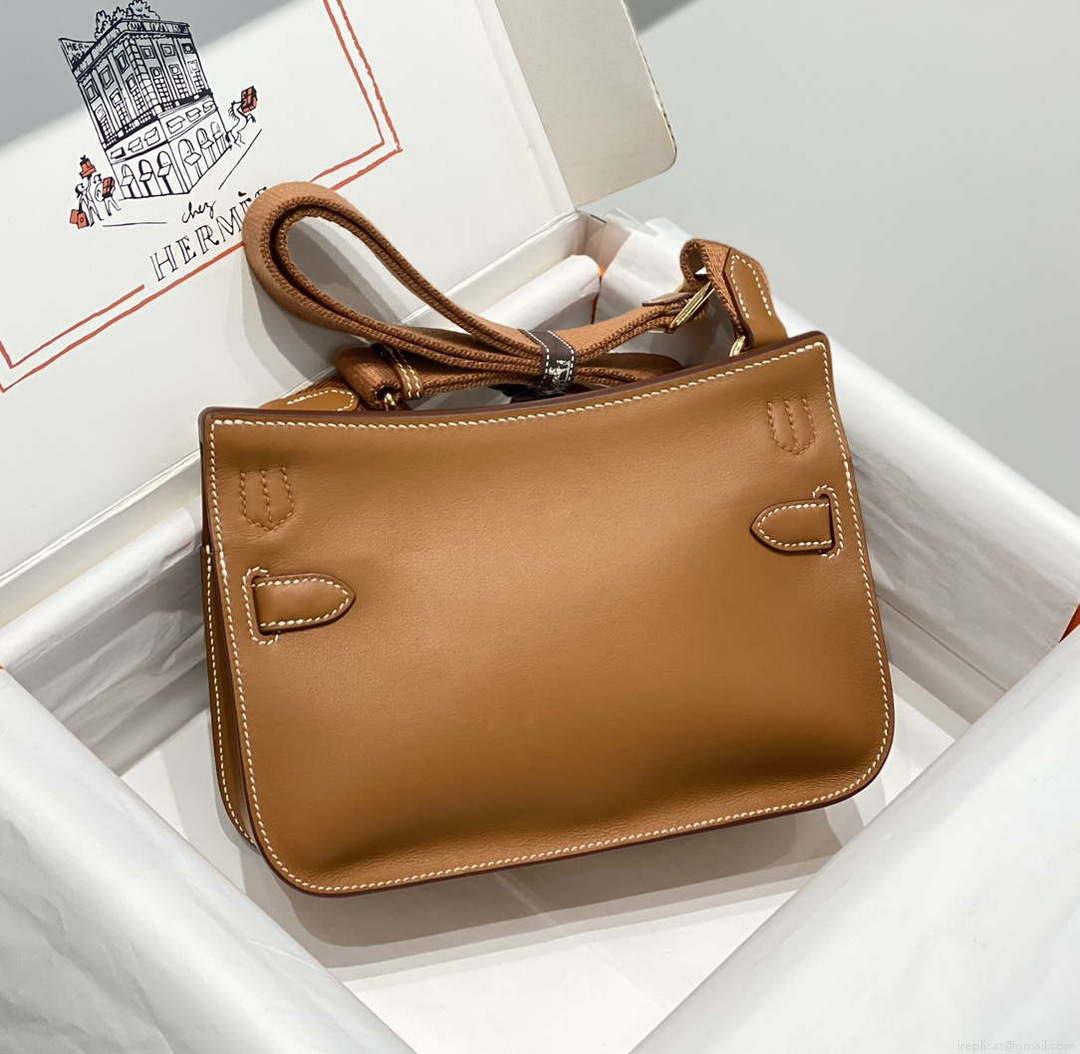 Hermes 316413 Jyspiere Leather Hermes bags Brown H900921