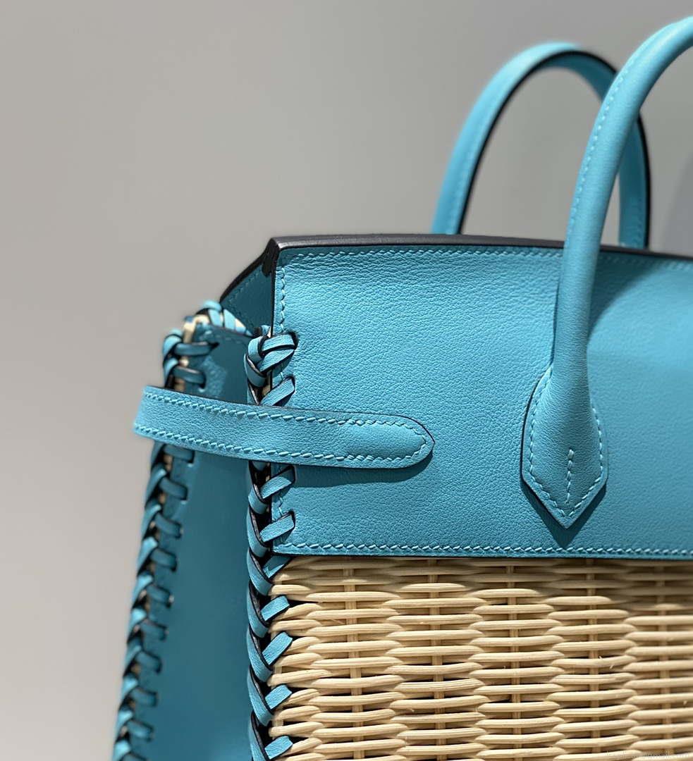 Hermes Picnic Sellier Birkin 25 Barenia Palladium Hardware H21801