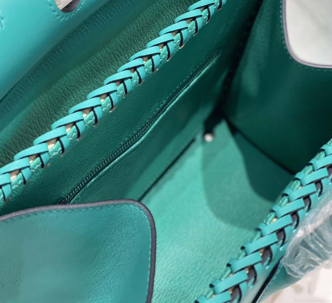 Hermes Picnic Sellier Birkin 25 Barenia Palladium Hardware H21803