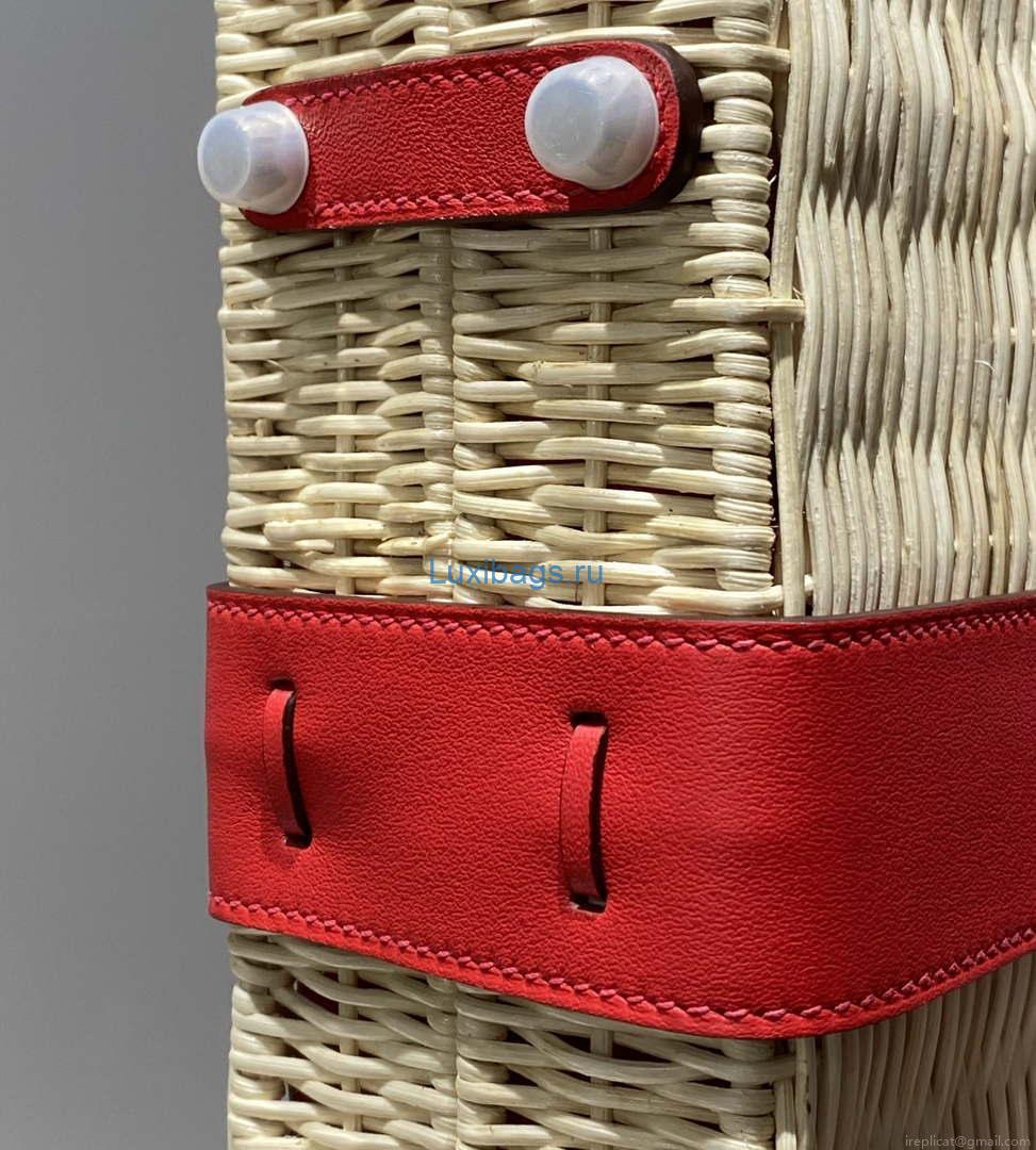 Hermes Picnic Sellier Kelly 22 Barenia Palladium Hardware H21807