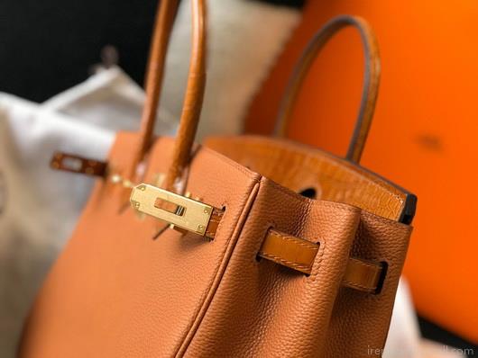 Hermes Birkin Handbags Designer Hermes Tote Bag Togo Leather 28326