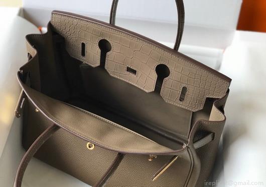 Hermes Birkin Handbags Designer Hermes Tote Bag Togo Leather 28330