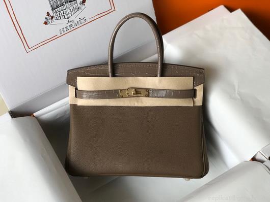 Hermes Birkin Handbags Designer Hermes Tote Bag Togo Leather 28330