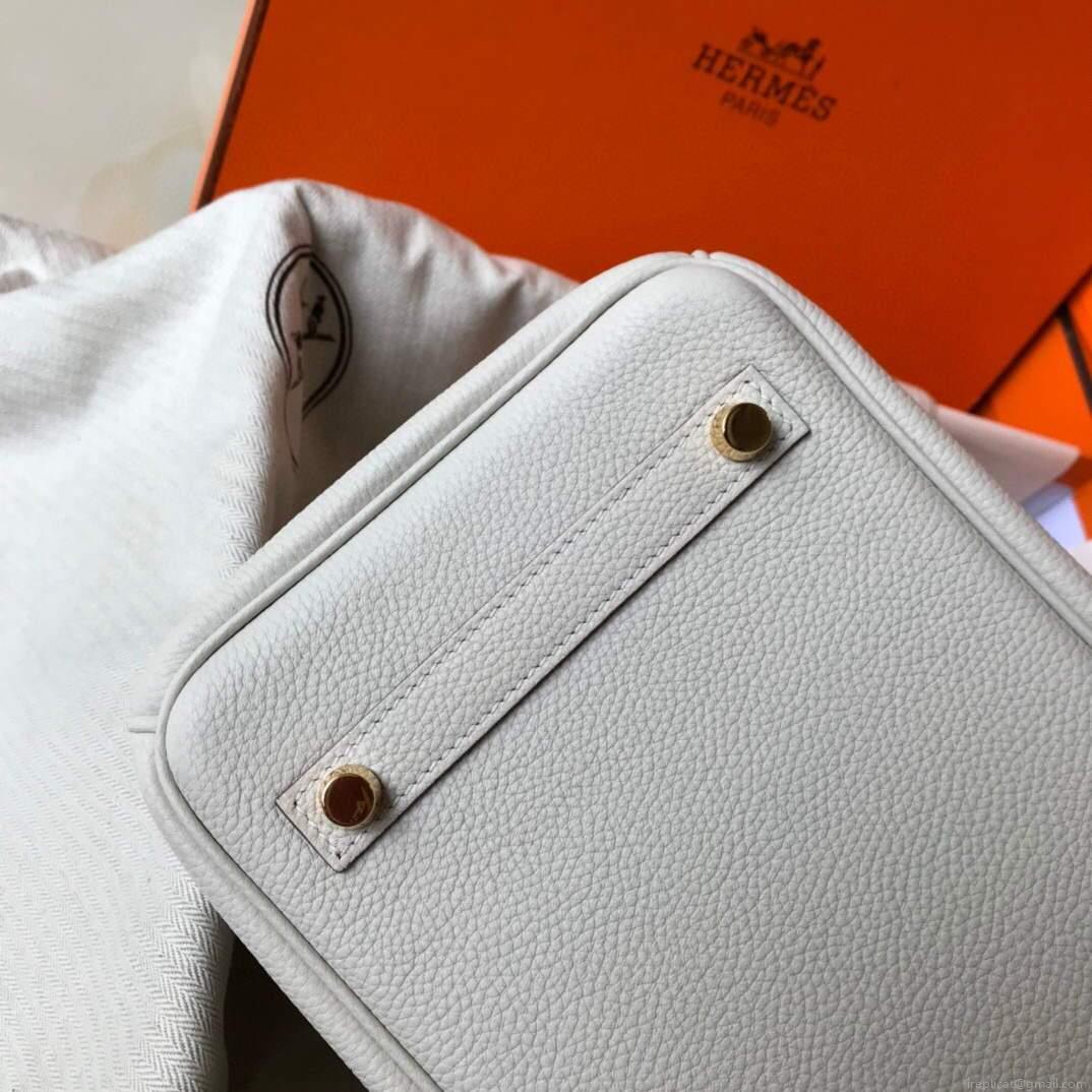 Hermes Birkin Handbags Designer Hermes Tote Bag Togo Leather 28331 White