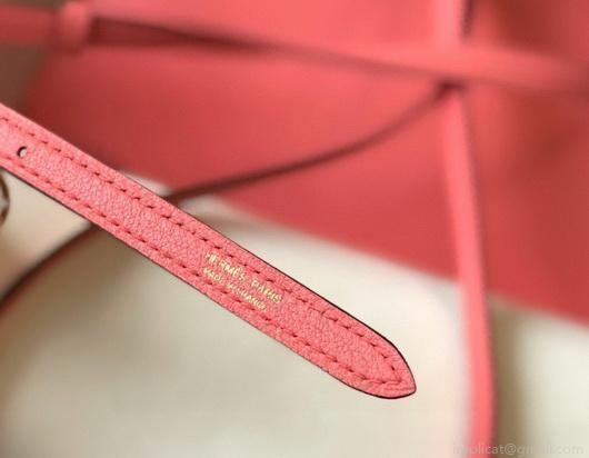 Hermes Kelly Danse 22cm Leather Bag 20359 Pink