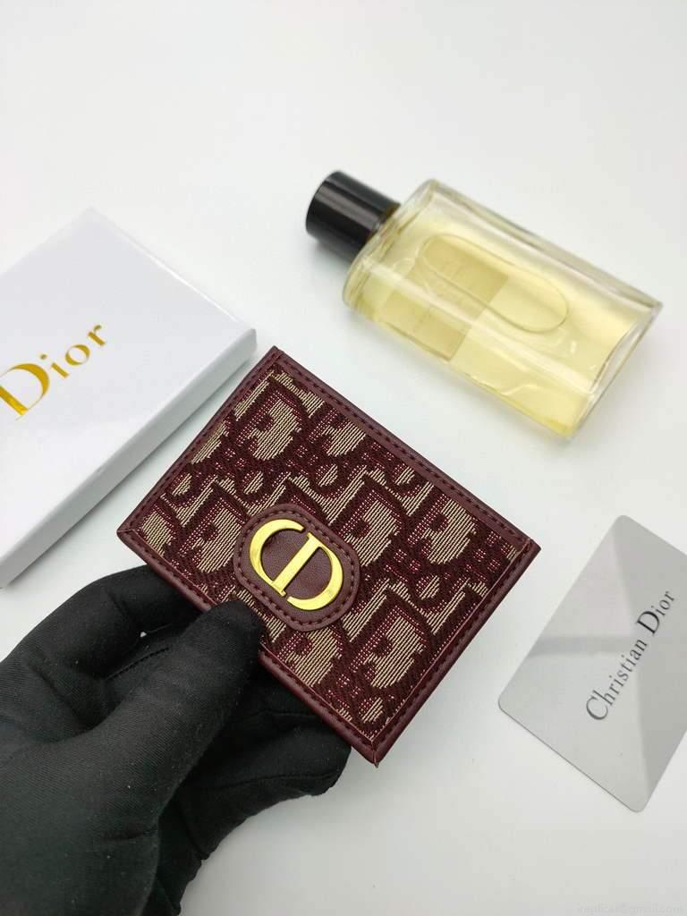 Dior S2098 Wallet 30 Montaigne card holder M928 Wine Red