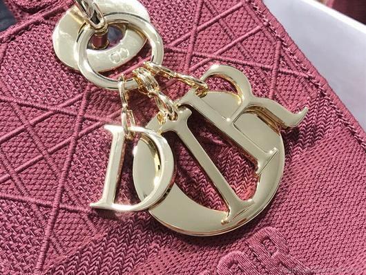 Dior M0565 Lady Dior Medium Tote Bag M950 Red