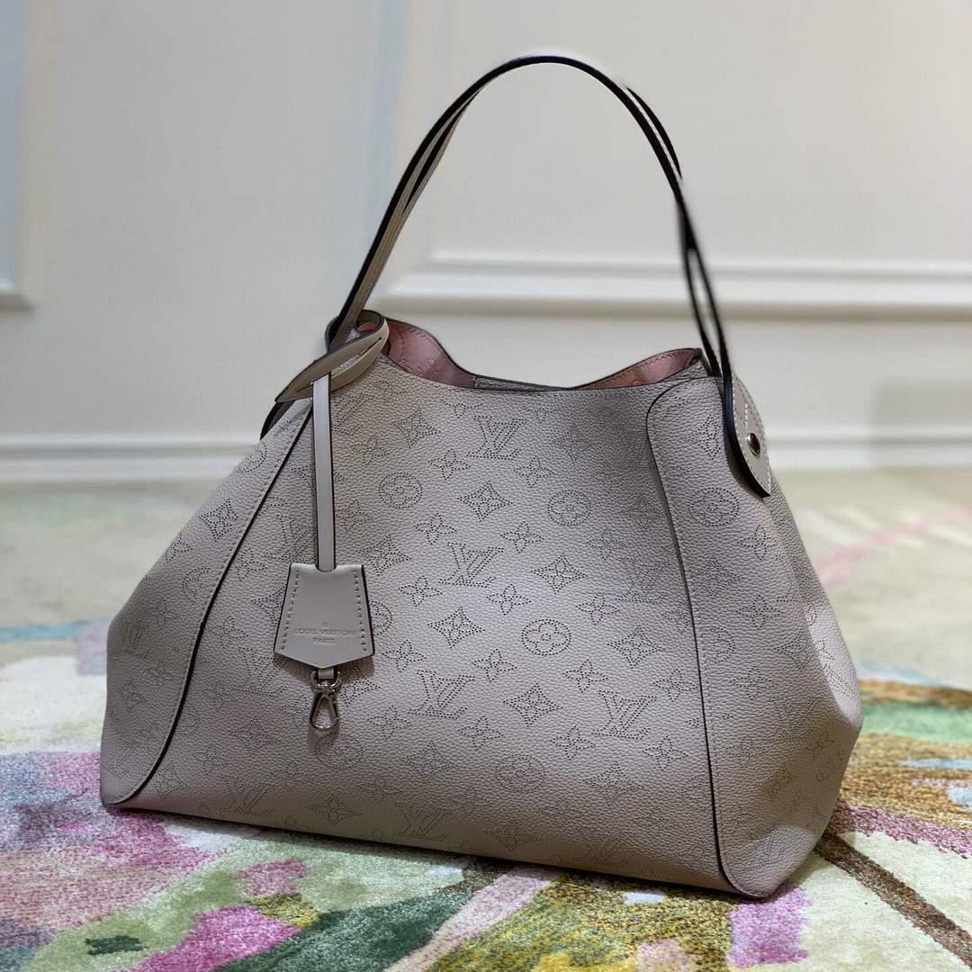 Louis Vuitton Hina MM Mahina LV M53140 Bag M57535 Grey