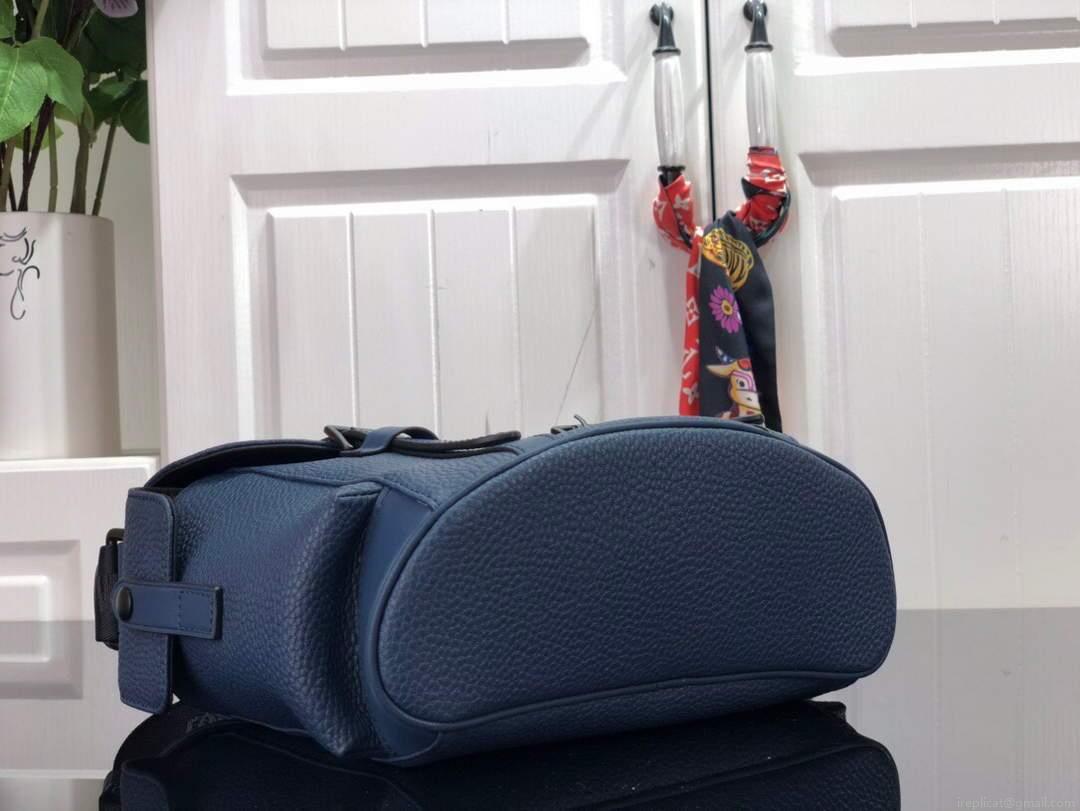 LV M58475 Louis Vuitton Christopher Messenger Bag Navy Blue M58476