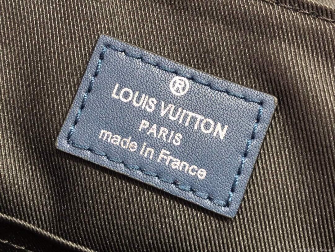 LV M58475 Louis Vuitton Christopher Messenger Bag Navy Blue M58476