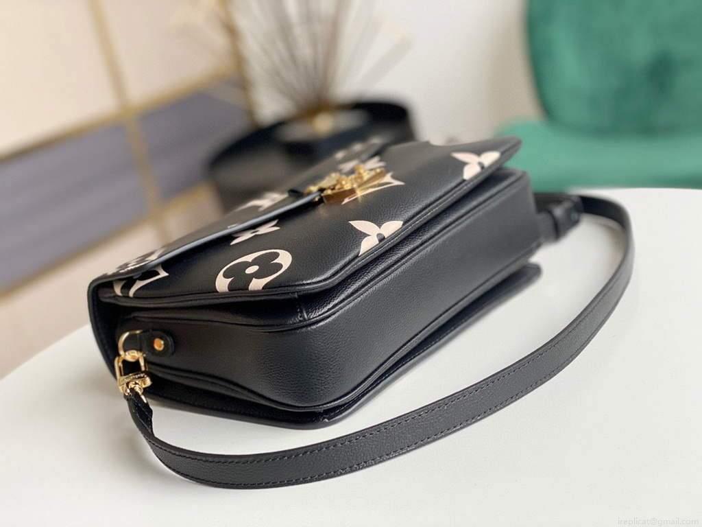 LV M45773 Louis Vuitton M45596 Pochette Metis Bag Black