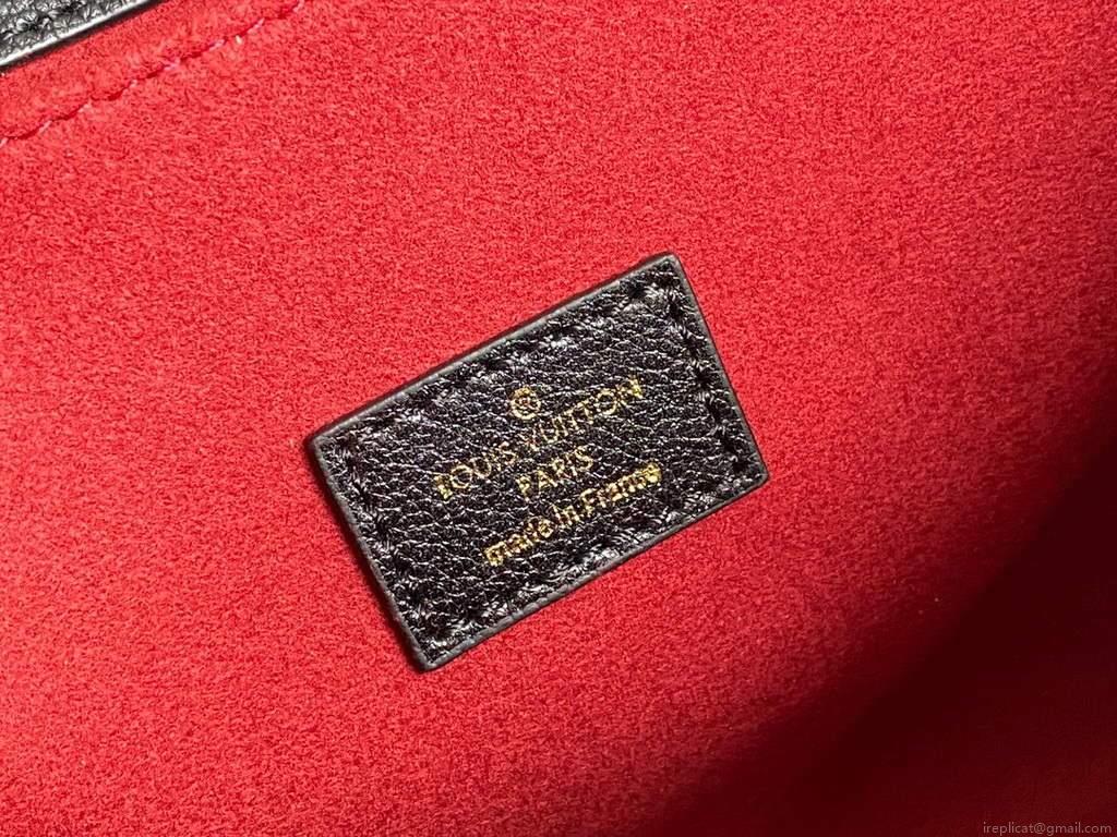 LV M45773 Louis Vuitton M45596 Pochette Metis Bag Black