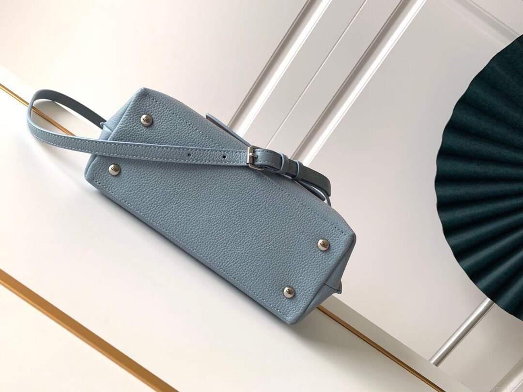 LV M56321 Louis Vuitton Lockme Ever BB Handbag M56645 Olympe Blue