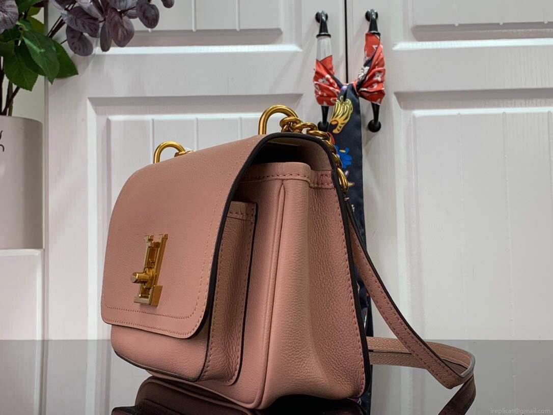 LV M57071 Louis Vuitton M57073 Lockme Chain Bag Pink