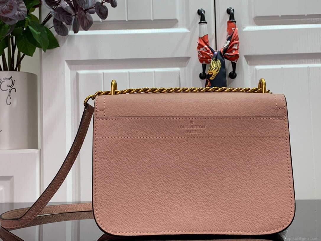 LV M57071 Louis Vuitton M57073 Lockme Chain Bag Pink