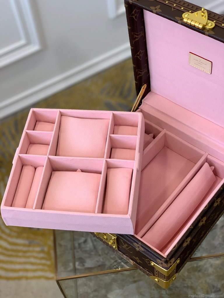 Louis Vuitton M13513 Jewelry Box Monogram LV M20040 Pink