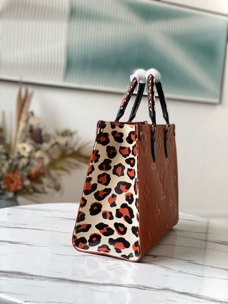 Louis Vuitton M58521 LV M58522 OnTheGo MM Monogram Empreinte Tote Bag Caraml