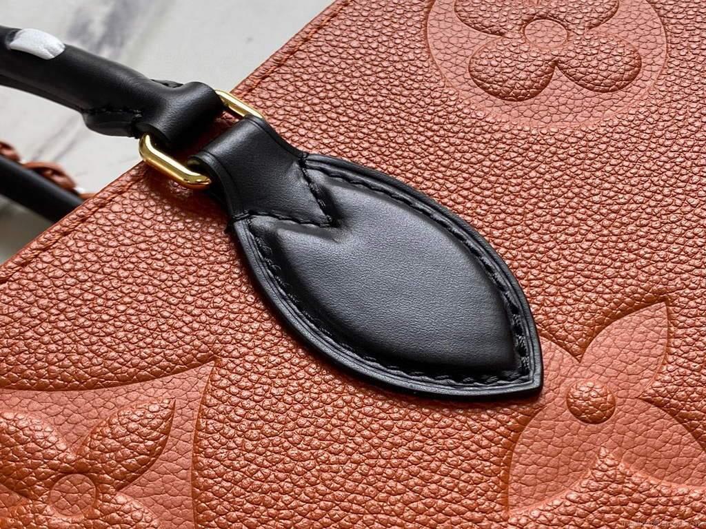 Louis Vuitton M58521 LV M58522 OnTheGo MM Monogram Empreinte Tote Bag Caraml