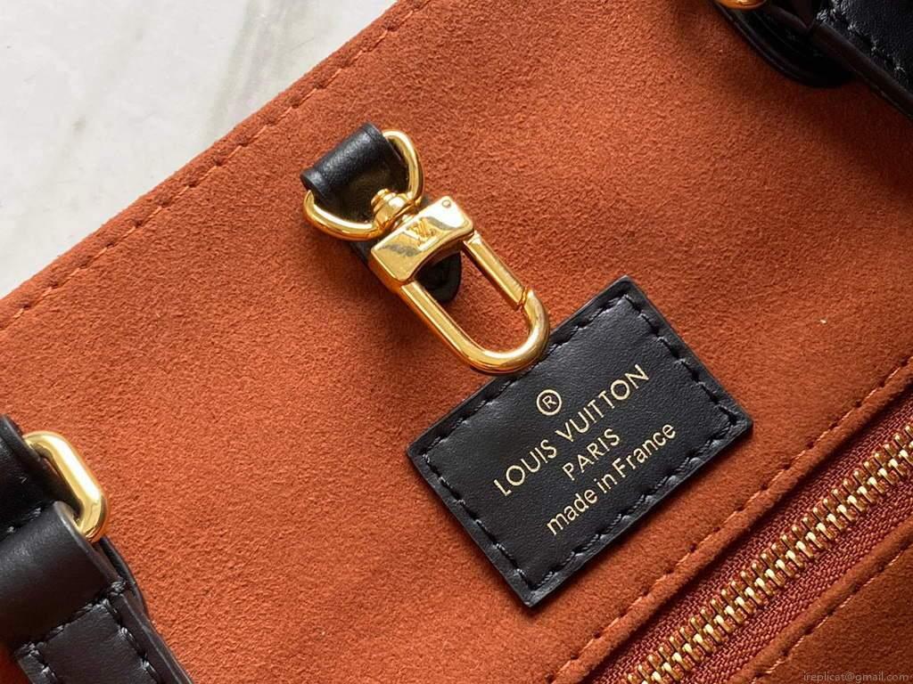 Louis Vuitton M58521 LV M58522 OnTheGo MM Monogram Empreinte Tote Bag Caraml