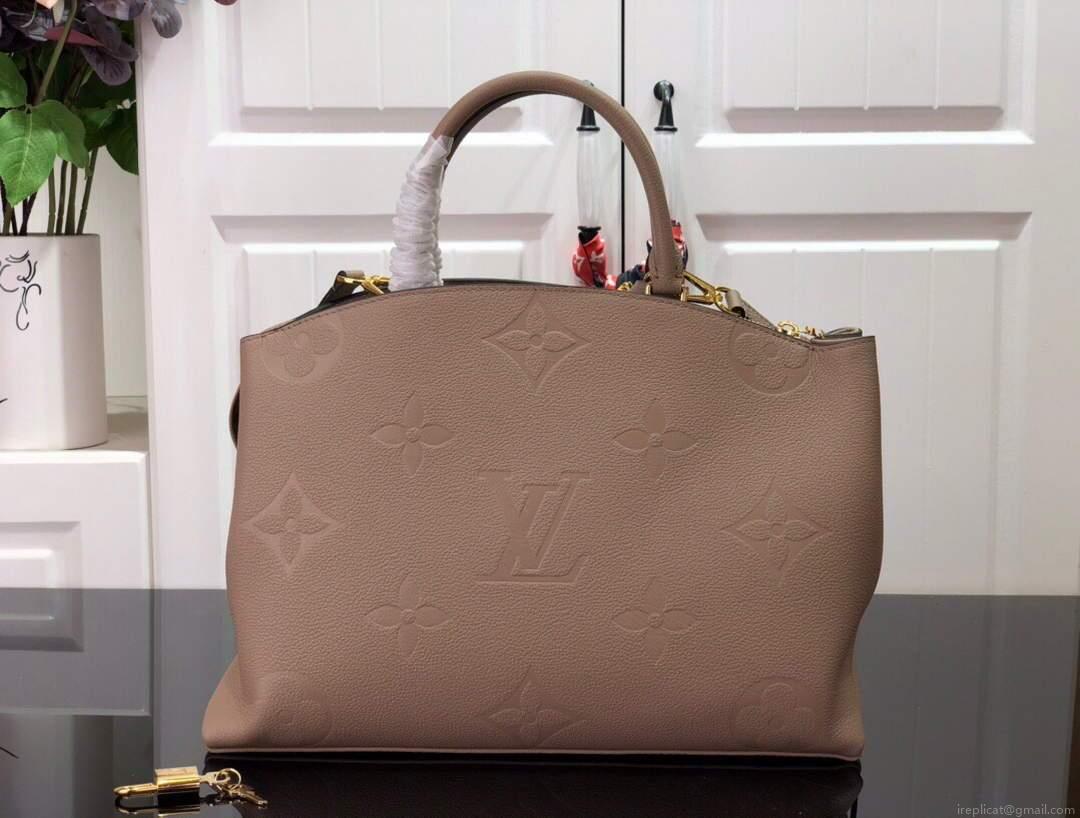 LV M45833 Louis Vuitton Grand Palais Monogram Tote Bag Gray M45811