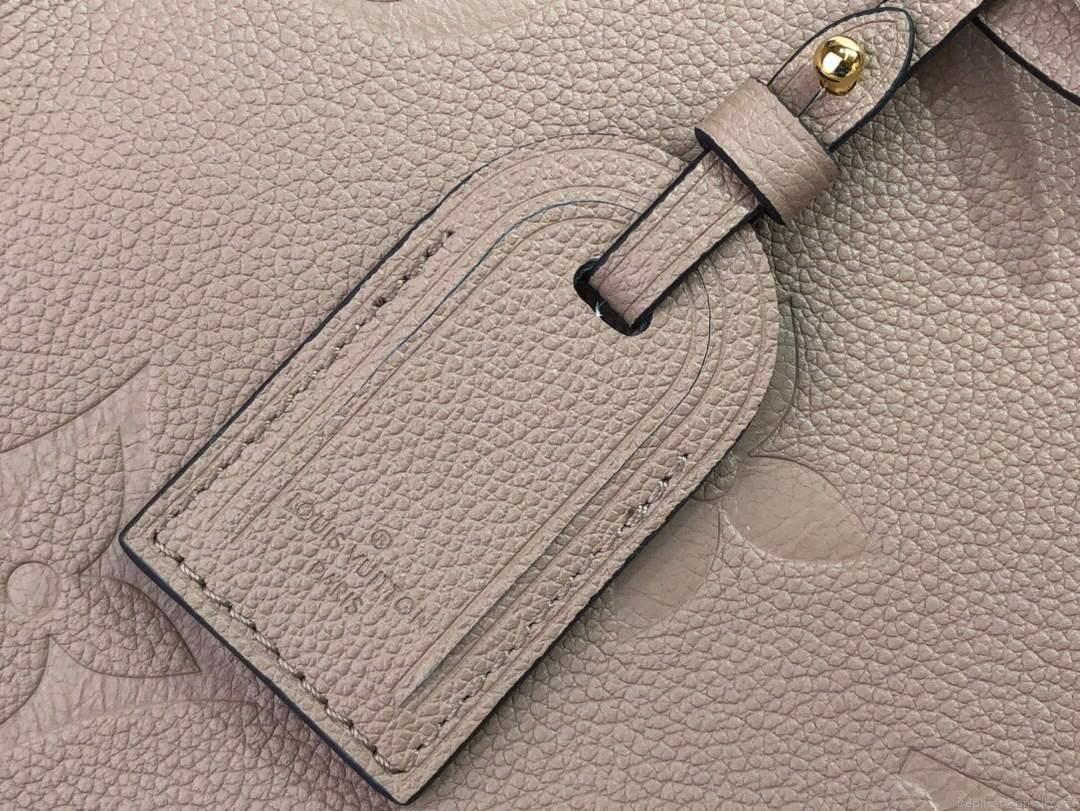 LV M45833 Louis Vuitton Grand Palais Monogram Tote Bag Gray M45811