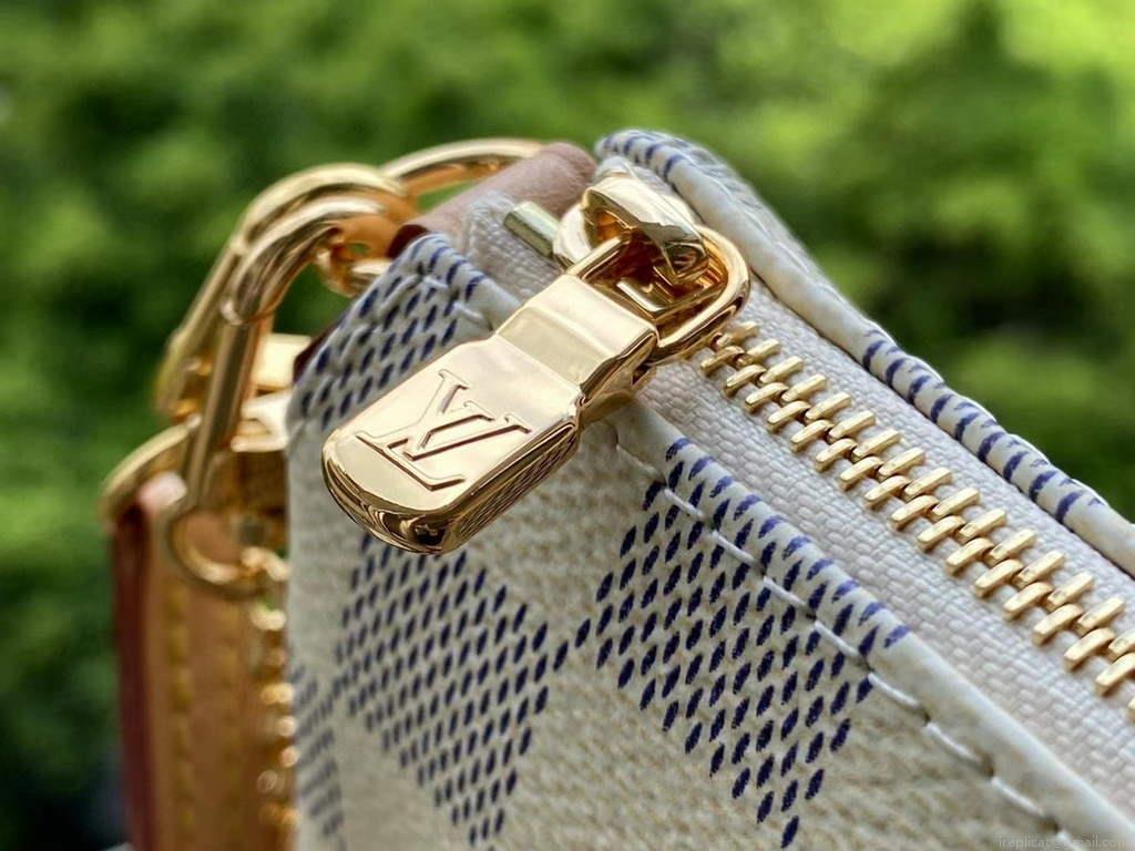 LV N55214 Louis Vuitton M95567 EVA Shoulder Bag N55213 Damier Azur Canvas