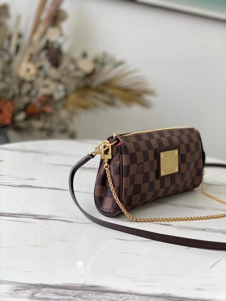 LV N55213 Louis Vuitton M95567 EVA Shoulder Bag N55214 Damier Ebene Canvas