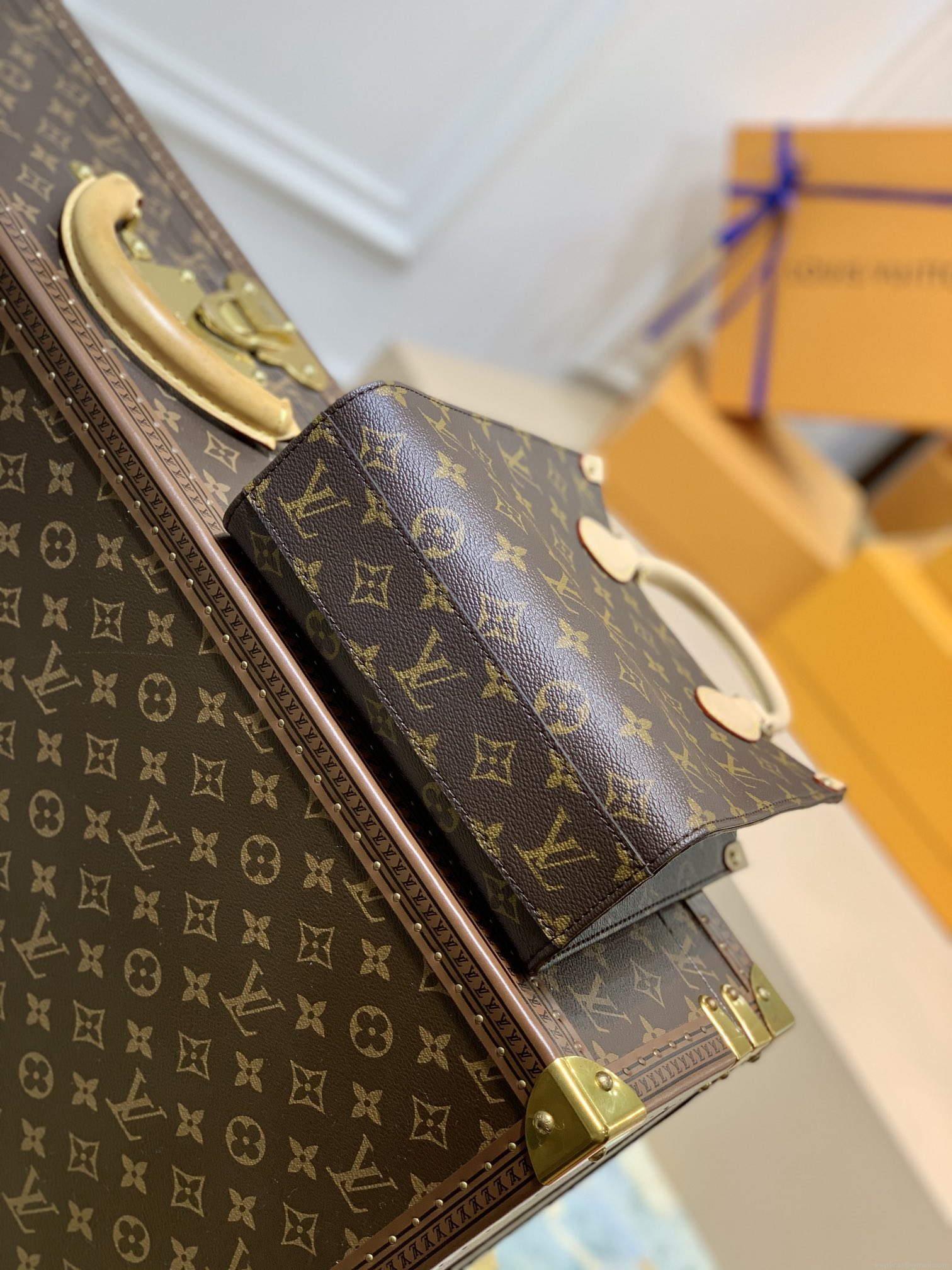 LV M45847 Louis Vuitton Sac plat BB Monogram