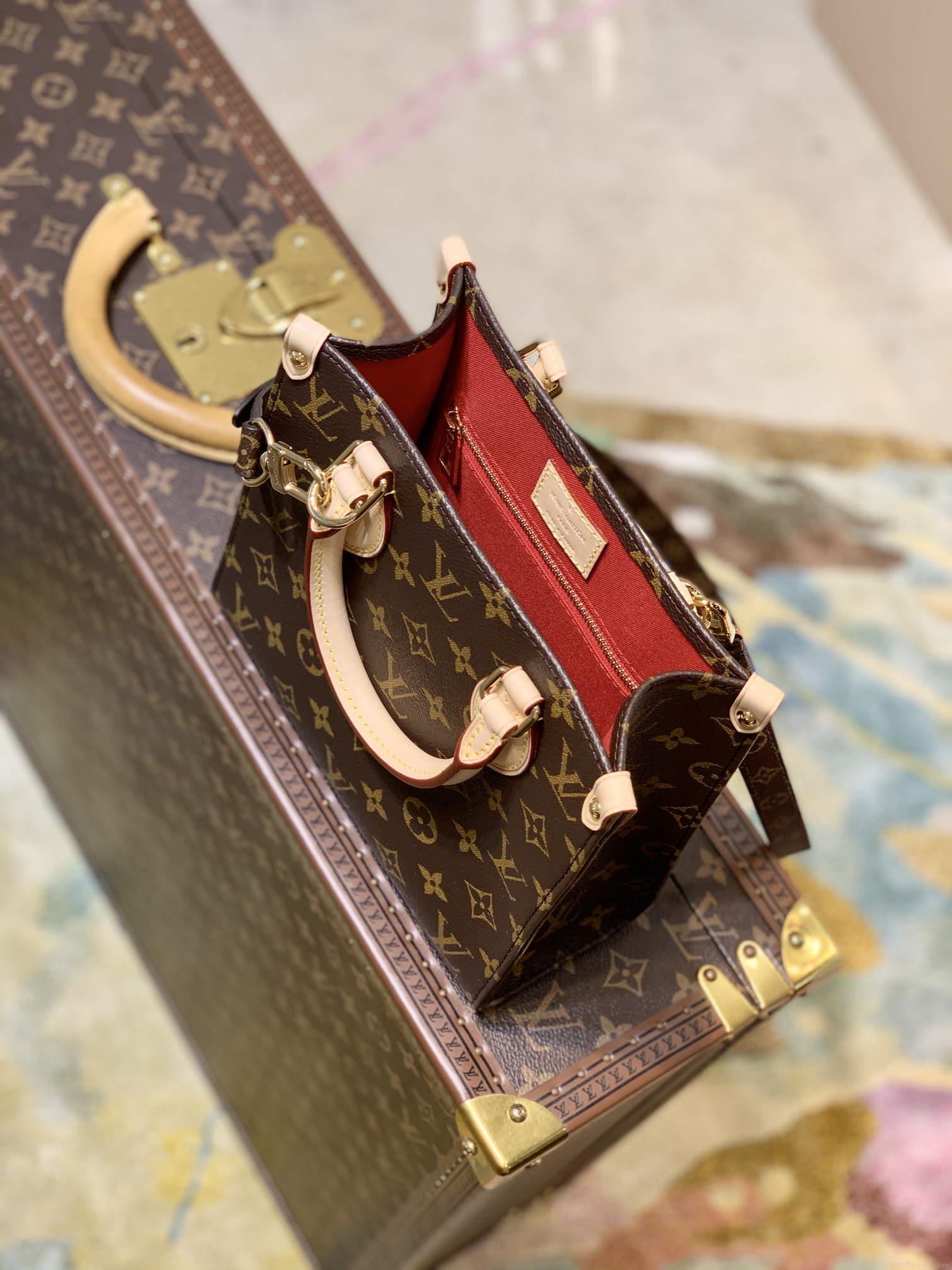 LV M45847 Louis Vuitton Sac plat BB Monogram