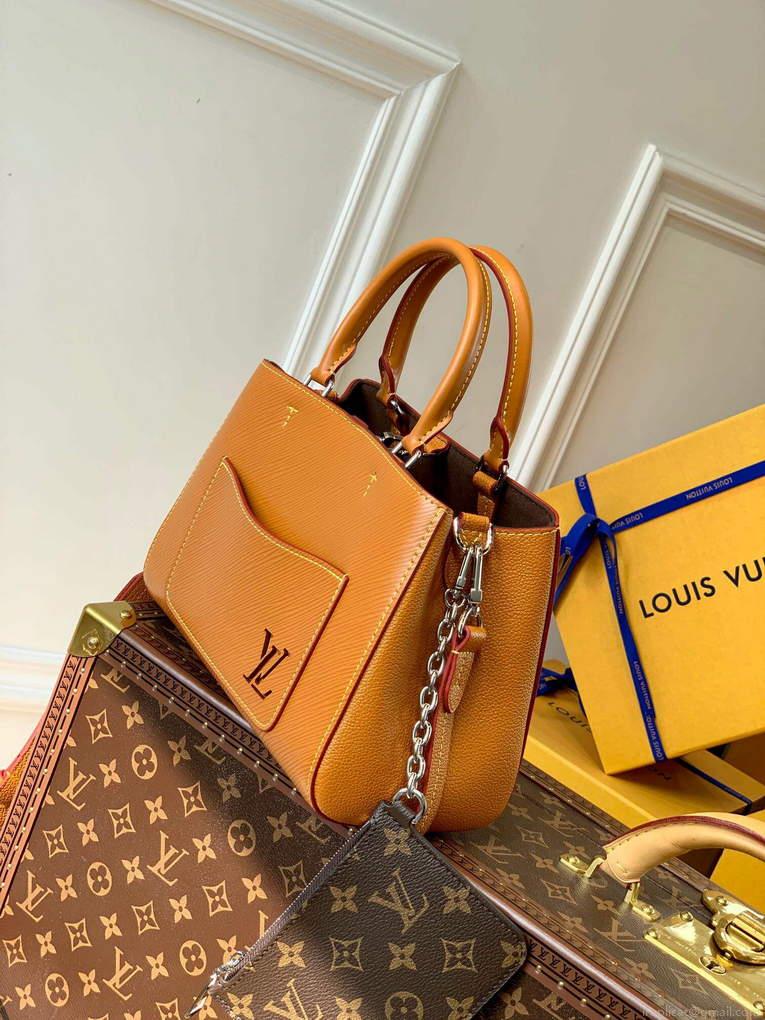 LV M59952 Louis Vuitton Marelle Tote BB Brown