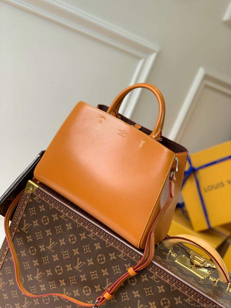 LV M59953 Louis Vuitton Marelle Tote MM Brown