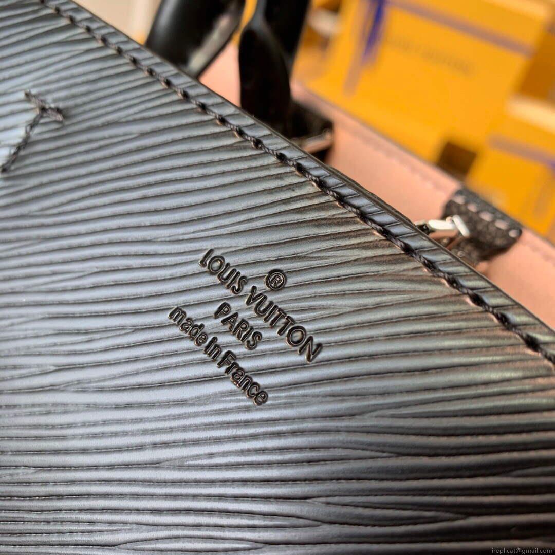 LV M59954 Louis Vuitton Marelle Tote MM Black