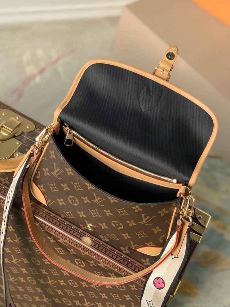 LV M46049 Louis Vuitton Diane Monogram M45985 Bag Black