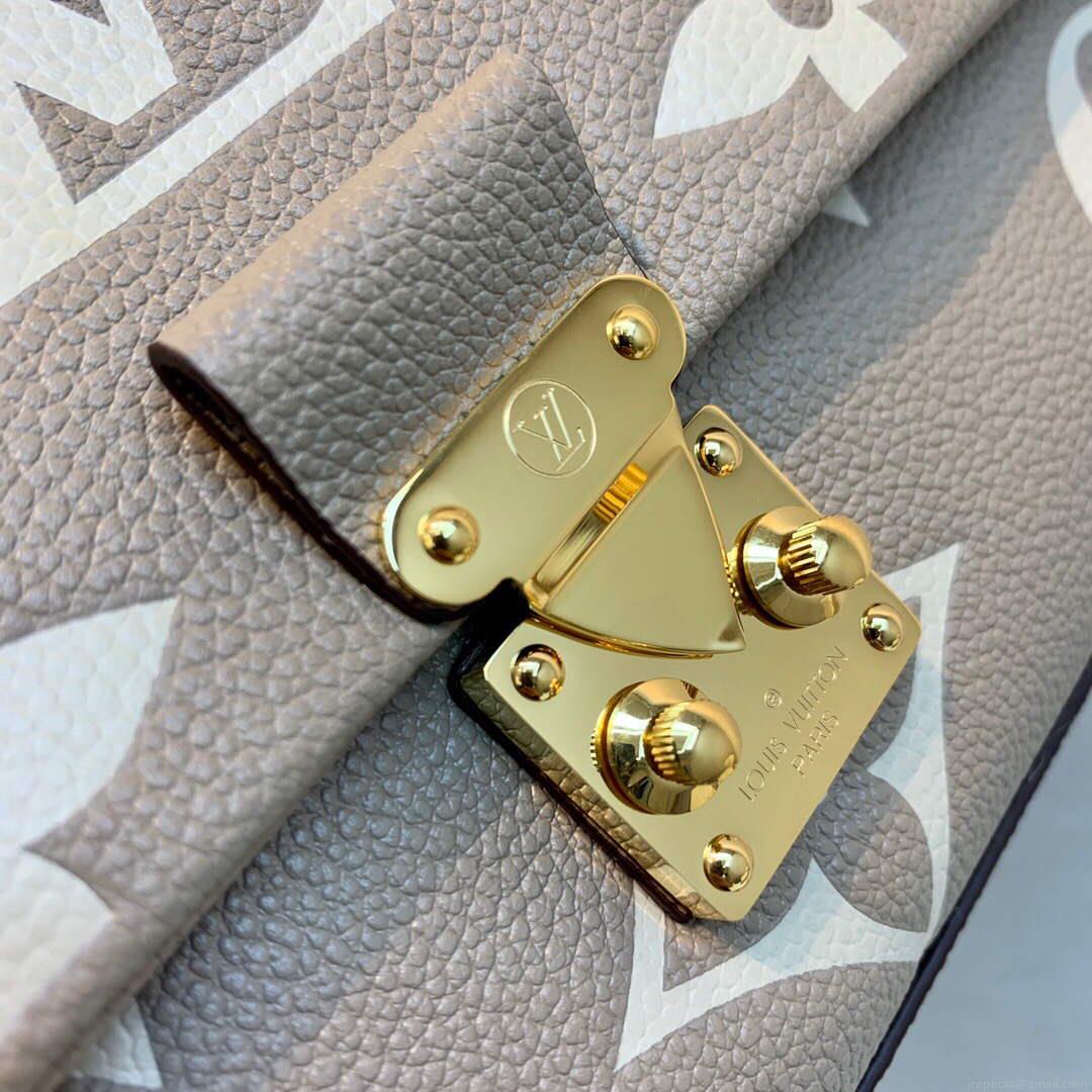 LV M46008 Louis Vuitton Madeleine BB Handbag Monogram Empreinte Leather