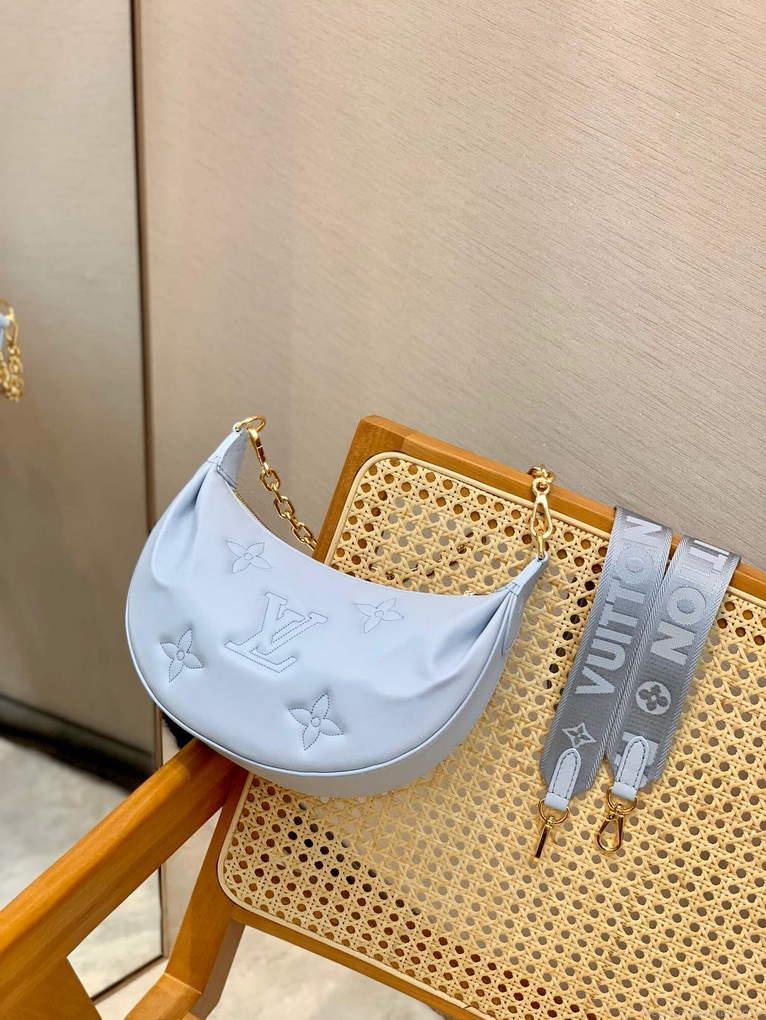LV M59825 Louis Vuitton Over The Moon Bag Glacier Blue