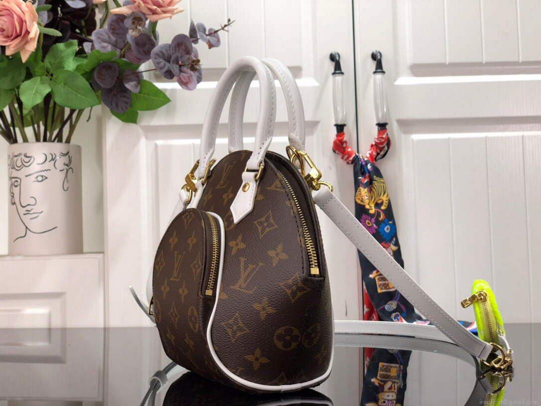 LV M20752 Louis Vuitton Ellipse BB monogram White